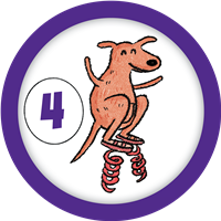 Pre-K Level 4 Badge