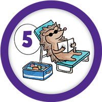 Pre-K Level 5 Badge