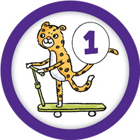Pre-K Level 1 Badge