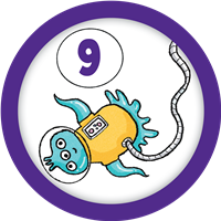 Pre-K Level 9 Badge