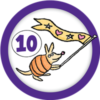 Pre-K Level 10 Badge