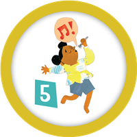 Kids Level 5 Badge