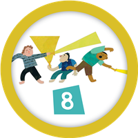 Kids Level 8 Badge