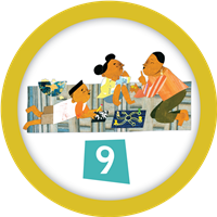 Kids Level 9 Badge
