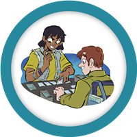 Teen 1200 Points Badge